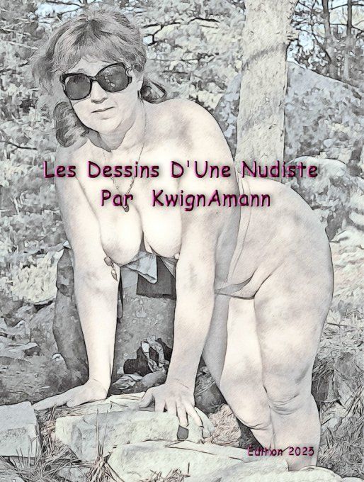 Les Dessins D'Une Nudiste-Pencil Drawing Couleur